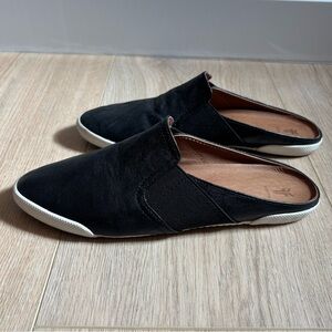 Black Frye sneaker mules